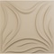 Ekena Millwork 19 5/8in. W x 19 5/8in. H Savannah EnduraWall Decorative 3D Wall Panel Covers 2.67 Sq. Ft. WP20X20SVGBE - alternate 1